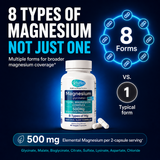 Schiffer Magnesium Glycinate Complex — 8 Forms, 500mg
